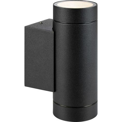 Markslojd PIPE Up Down Applique 2 Lumières Noir, IP44 (1/3)