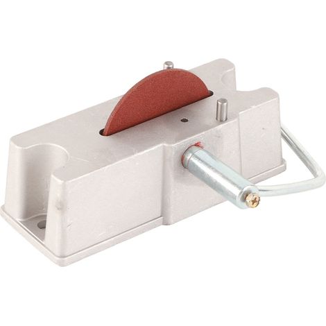 Rectifieuse manuelle de segments de piston 66785 66786, meule en carbure de tungstène grain 120 en alliage d'aluminium pour réparation (1/5)