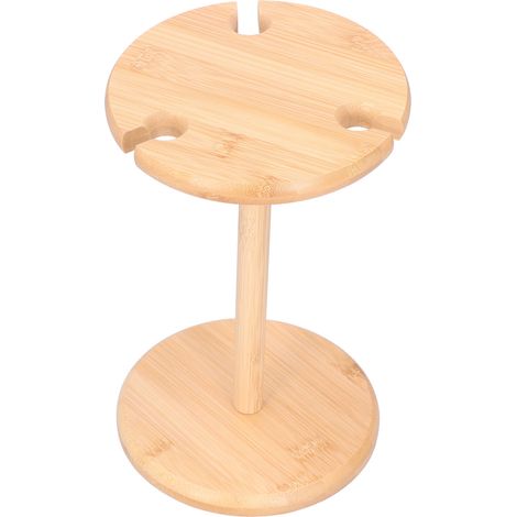 Porte-verres en bambou pour suspendre les verres à vin, égouttoir mural, rangement pour salon et salle à manger (1/5)