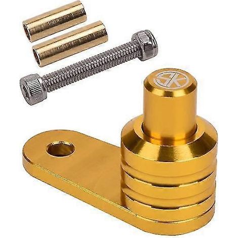 Bouton de stationnement et verrouillage semi-automatique du levier de frein pour Yamaha Xmax 125, 250, 300 et 400 (couleur or). (1/5)