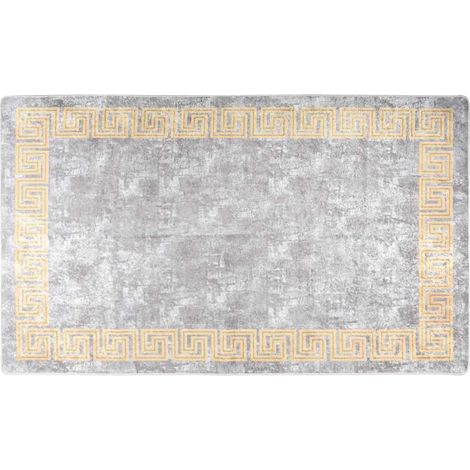 Maison Exclusive - Teppich Waschbar Grau 120x180 cm