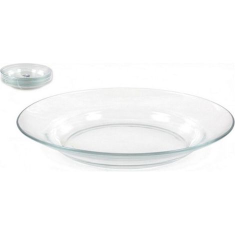 Assiette creuse Duralex LYS transparente 230 x 35 mm - lot de 6 (1/2)