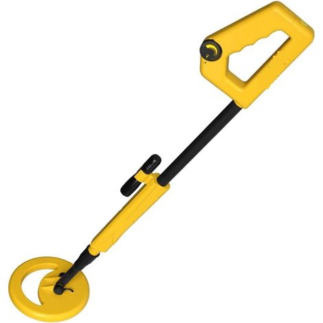 Détecteur de métaux Souterrain étanche Chasseur de trésors Or for Enfants Cadeau de fête des Enfants Tige réglable Haute sensibilité(Giallo) (1/5)