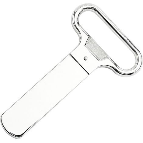 Cork Puller - Two-Prong - Hardened Steel Prongs - Ergonomic Die-Cast Handle - For Wine Bottles - 1 Piece (1/5)