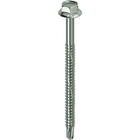 Viti Kovervit Dx Autoperf Testa Esagonale Chromiting 6X100 Mm - 100 Pz