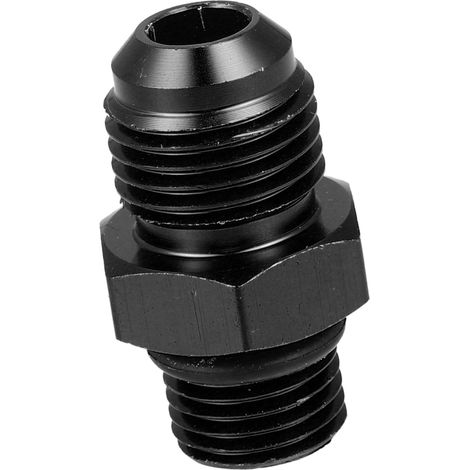 Voiture Noir 6AN Mâle Flare à M12 x 1,25mm Mâle Raccord Adaptateur Remplacement d'article (1/5)