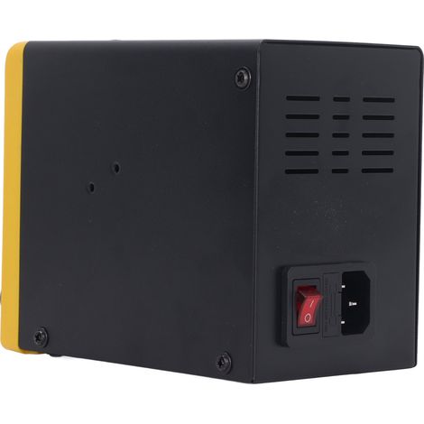 Station de soudage à air chaud 8589D 2 en 1 : pistolet à air chaud à température constante, station de dessoudage à température réglable, norme européenne 100-230 V (1/5)