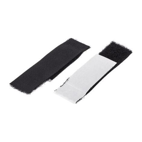 Serre-fils velcro RS PRO Noir, 50mm 20 mm Sangle