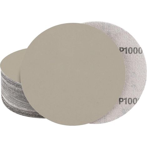 Schleifpapier 150mm Klett Lochlos Nass Trocken 20 stück 10000 körnung (1/5)