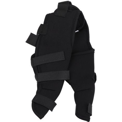 Protecteur De Pattes Arrières Pour Chien - Bracelet De Genou Réglable - Soutien Orthopédique Pour Rééducation Post-Traumatique Ou Arthrose - Taille XS - Noir (1/5)