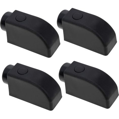 4pièces Verrous De Sécurité Pour Fenêtres Coulissantes Butées De Châssis Coulissant Facile à Installer Sans Perçage Pour Portes Et Fenêtres Sécurisées (1/5)