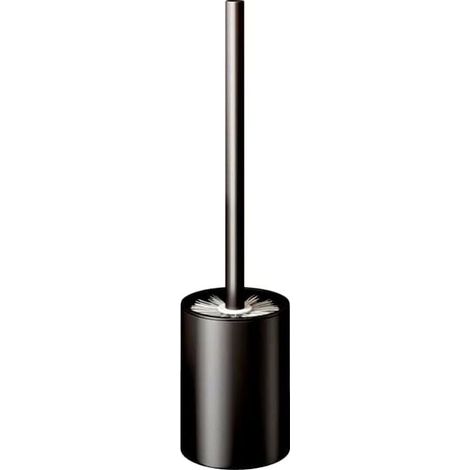 Vtizikl Ensemble brosse WC et déboucheur, brosses WC avec supports, accessoires de salle de bain, poils longs, rangement et organisation faciles, gain de place, pour un nettoyage en profondeur