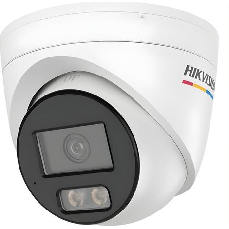 Caméra vidéosurveillance Hikvision value turret poe 4mp colorvu3.0 ip67 nuit