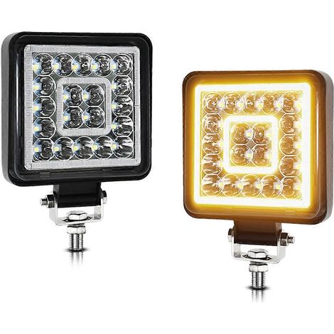 4-Zoll-LED-Würfelleuchten, 160 W, 16000 lm, 9–30 V, LED-Traktor-Arbeitsscheinwerfer