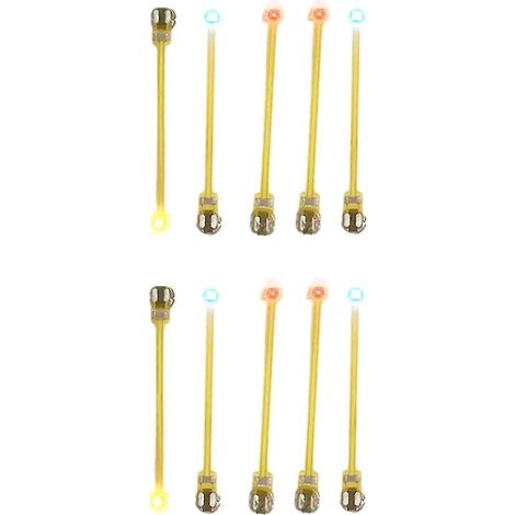 Alimentation sans fil FPC, récepteur à induction, lampe décorative LED, émetteur de bobine sans fil, jouets, lot de 10 (1/5)