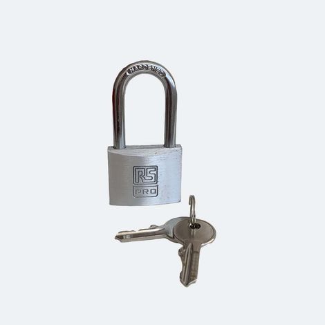 Cadenas RS PRO en Aluminium, Acier Inoxydable, Ø anse 6mm ( Prix pour 1 )