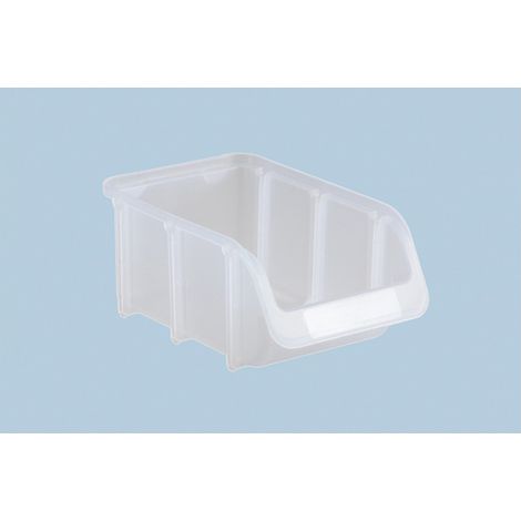 Sichtbox Gr.2 Transparent 672700 - Stapelbare Sichtlagerbox für optimale Organisation (1/5)