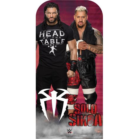 Figurine en carton – Reigns Et Sikoa – Catch WWE - Haut 193 cm (1/5)