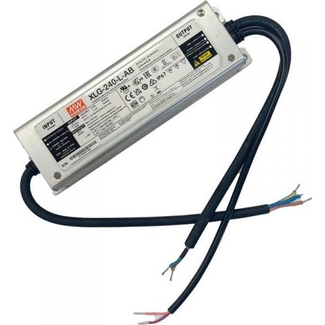 MW MEAN WELL XLG-240-L-A Led Driver Corrente Costante 700mA 178-342V 240W IP67 Dimmerabile 3 In 1