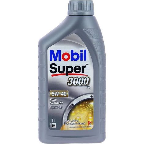 Contenitore olio motore - MOBIL - S3000 5W40 - 1 L - 4 stagioni (1/3)