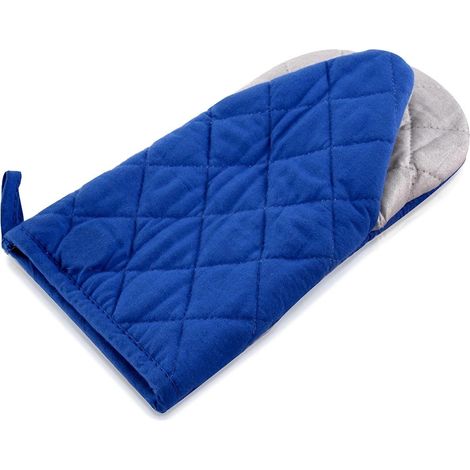 Blue teflon oven glove 255 cm heat resistant 235492202 (1/5)
