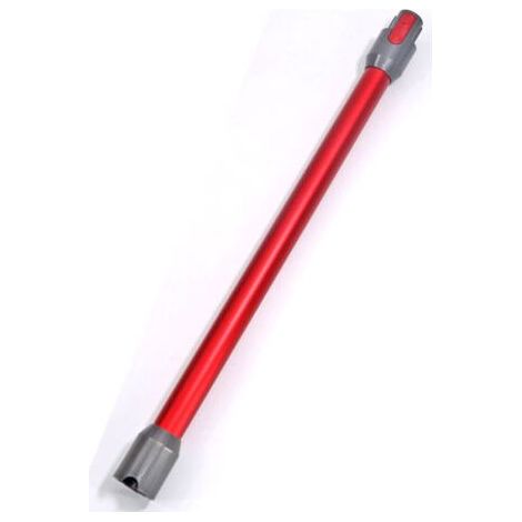 Tubo telescópico, extensión de varilla rígida compatible con Dyson V11 V10 V15 V8 V7, 73 cm de longitud, tubo de liberación rápida - Rojo (1/5)