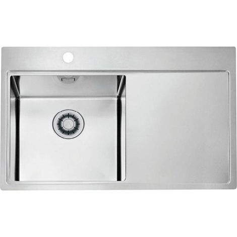 Alveus Pure - Evier 79x53 cm, Quick-Close, inox 1149514 (1/2)