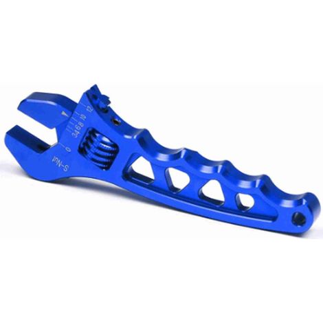 Clé de réglage, Rotation plus douce, antirouille, légère, clé de singe pour le réemballage de la maison et de l'automobile, bleu