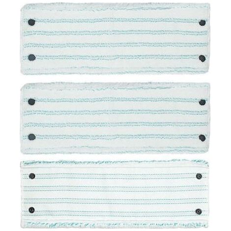 Balais Serpillères de Rechange, Serpillères en Microfibre pour Leifheit Clean Twist M Micro Duo Têtes de Recharge de Vadrouille Chiffon 3 Pièces (1/5)