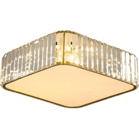 Vetro SQ - lampada da soffitto in cristallo 40x40cm (1/3)
