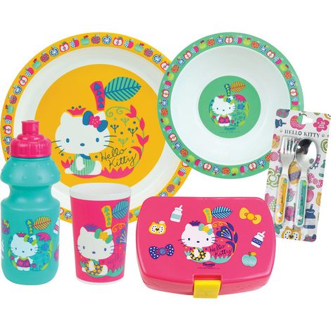 Hello kitty lot vaisselle pour enfant (1/5)