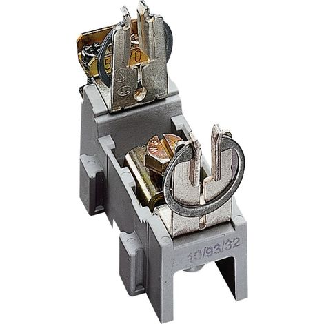 hager Sicherungsunterteil NH00 1x160A, mit Käfigklemme bis 70mm2, Sammelschiene