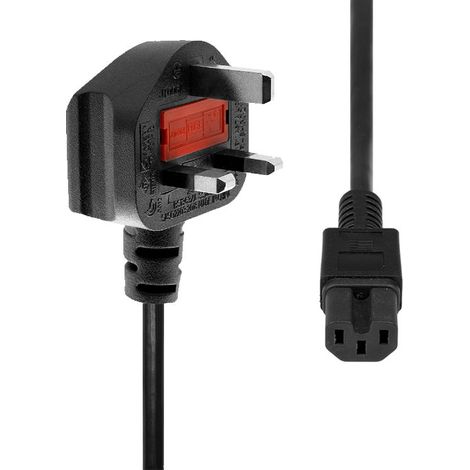 Câble d'alimentation ProXtend UK vers C15 1M Noir, PC-GC15-001
