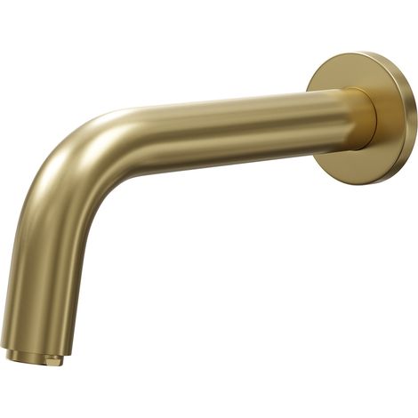 Colore Brushed Brass Round Bath Spout (1/5)