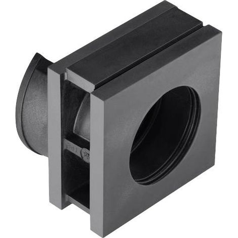 HellermannTyton VP-L28-29Ins-sgl-PL-BK Embase simple sans halogène TPE noir 1 pc(s) R943942