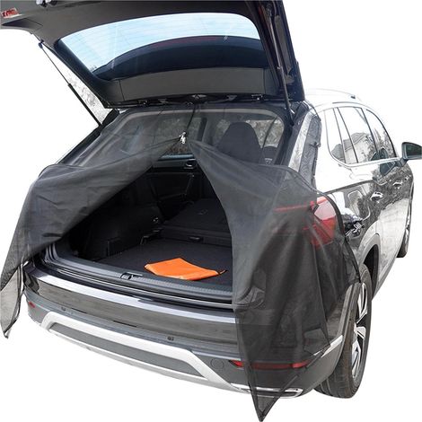 MINKUROW Zanzariera per portellone posteriore per auto, zanzariera magnetica per bagagliaio posteriore per auto Parasole universale per auto SUV M (1/5)