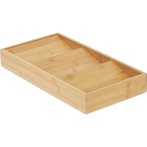 Portaspezie a scala 5 x 20 x 38 cm design elegante pratico contenitore in bambù naturale 130011533