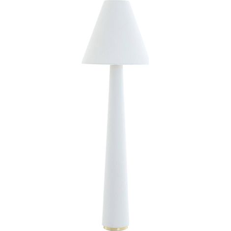 Light & Living - stehlampe - Devia - weiß - textil - stehlampe -
