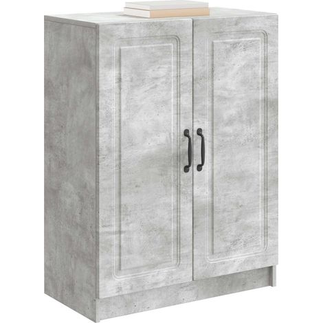Maison La Vie - Buffet Salon Moderne - Meuble de rangement - Gris béton 66 x 34,5 x 87 cm Bois d'ingénierie bu4460
