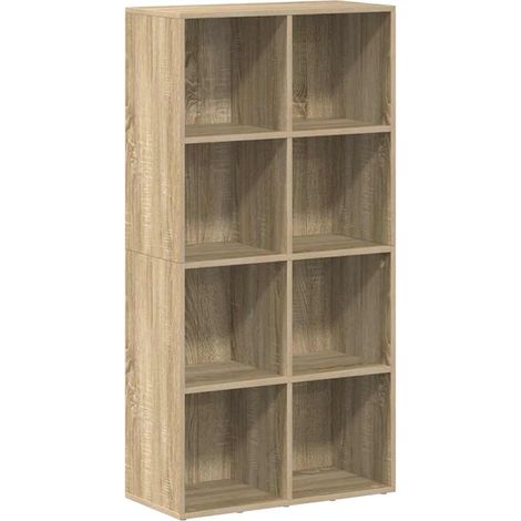 Maison Exclusive - Bücherregal/Sideboard Sonoma-Eiche 66×30×130 c
