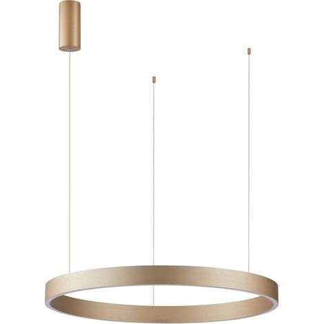 Italux Brasco Up Down Suspension LED Brasco II 80 cm, finition or, 3000/4000 K, 2 LED (1/2)