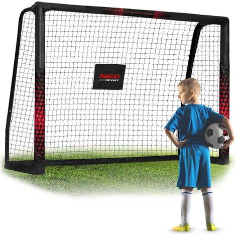Fuballtor 180 x 120 x 60 cm schwarzrot modell ns 463