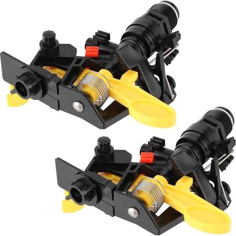 Lot de 2 arroseurs à impact pour jardin, filetage extérieur DN15-AquaForge (1/5)