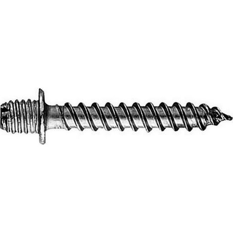AB-TA A2 - TIRAFONDO ABRAZADERA Y GRAPA. INOX. A2 06X030 ( 100 u.)