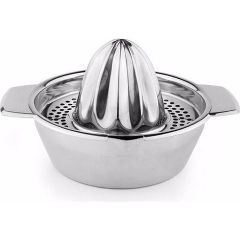 Presse Agrume Manuel, Lavable Inox Presse Citron Orange Limes Orange Juicer vec Réservoir (1/5)