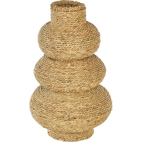 Dekovase MARANG Seegras 41 cm Naturfarben