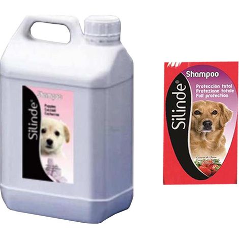 Silinde shampoo per cani protezione totale alla fragola tanica da 5 litri