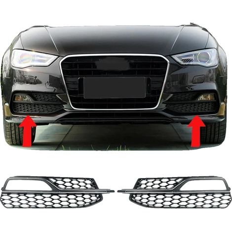 Grille de phare antibrouillard, ajustement personnalisé, construction durable, une paire (1/5)