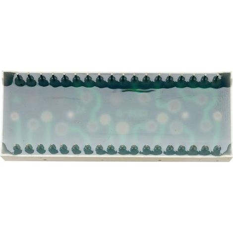 Kingbright Afficheur 7 segments vert 2.2 V CC56-11GWA