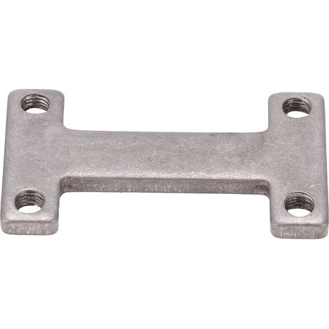 Plaque de fixation en acier inoxydable forme I pour mécanisme de serrage robotique, vis de fixation 480300390022 (1/5)